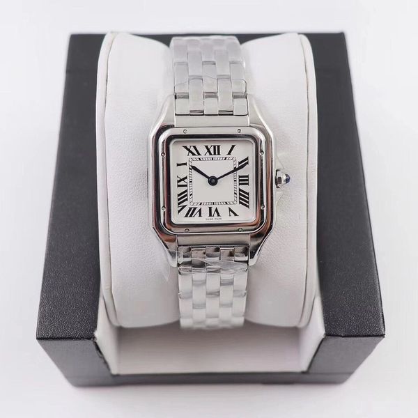 panthere womens watches classic full stainless steel logo designer gold diamond wristwatches for lady gift reloj montres de luxe, Slivery;brown
panthere womens watches classic full stainless steel logo designer gold diamond wristwatches for lady gift reloj montres de luxe, Slivery;brown