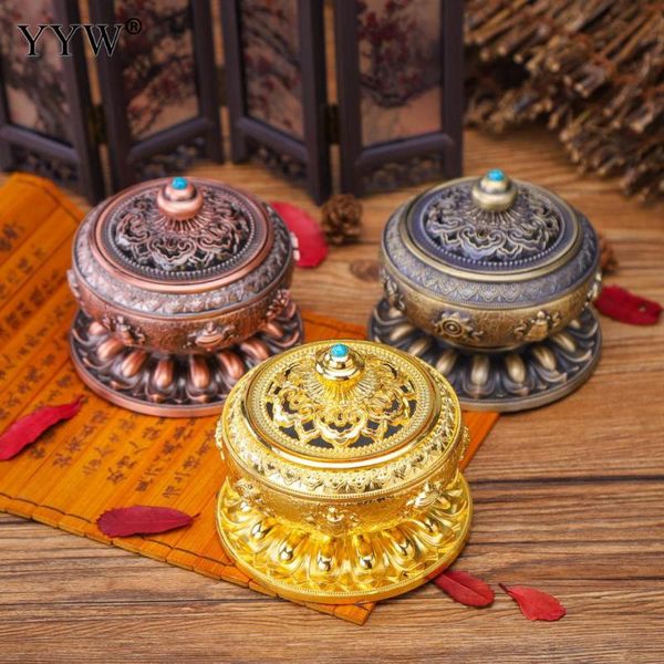fragrance lamps zinc alloy incense burner holder coil lotus flower exquisite metal aroma smoke censer for office teahouse
fragrance lamps zinc alloy incense burner holder coil lotus flower exquisite metal aroma smoke censer for office teahouse