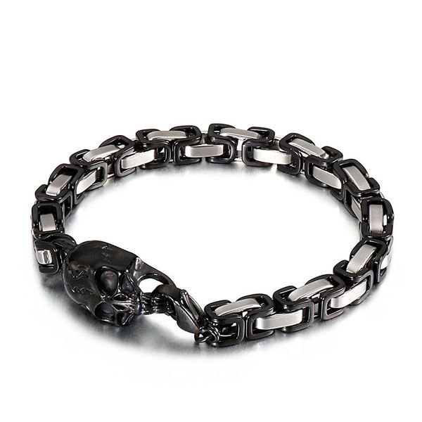 charm bracelets haolynjoy skull accessories men's stainless steel 210mm four-color optional bracelet jewelry, Golden;silver
charm bracelets haolynjoy skull accessories men's stainless steel 210mm four-color optional bracelet jewelry, Golden;silver