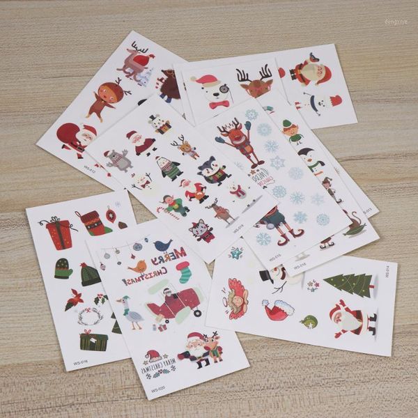20pcs cartoon tattoo stickers waterproof christmas party body decals for kids girl boy1, Black
20pcs cartoon tattoo stickers waterproof christmas party body decals for kids girl boy1, Black