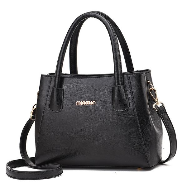 handbag women's bag 2021 fashion soft leather middle-aged practical mother-in-law mother's, Black;red
handbag women's bag 2021 fashion soft leather middle-aged practical mother-in-law mother's, Black;red