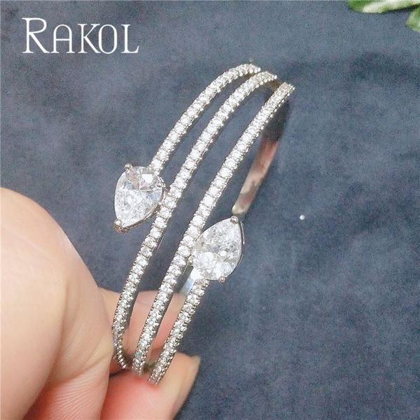 earrings & necklace rakol tready round shape cubic zirconia rose gold color bracelets rings set for fashion women cuff ring jewelry rs03171k, Silver
earrings & necklace rakol tready round shape cubic zirconia rose gold color bracelets rings set for fashion women cuff ring jewelry rs03171k, Silver