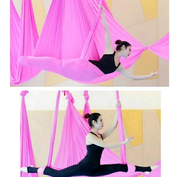 elastic yoga swing hammock silk sling anti-gravity pilates fitness prop training aid resistance bands
elastic yoga swing hammock silk sling anti-gravity pilates fitness prop training aid resistance bands