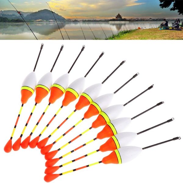 high sensitivity fishing fish drift 10pcs carp floats set buoy bobber stick for tackle vertical 4# 3.0g accessories
high sensitivity fishing fish drift 10pcs carp floats set buoy bobber stick for tackle vertical 4# 3.0g accessories
