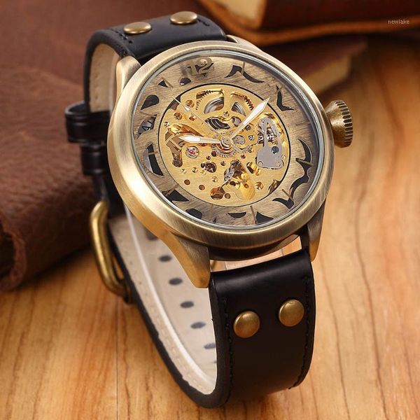 mens watches brand luxy mechanical automatic watch skeleton clock leather band reloj automatico de hombre wristwatches, Slivery;brown
mens watches brand luxy mechanical automatic watch skeleton clock leather band reloj automatico de hombre wristwatches, Slivery;brown