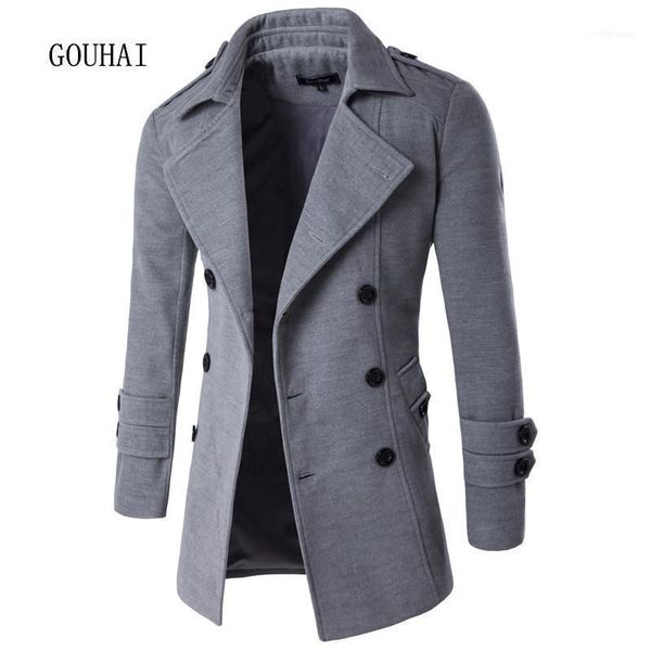 men's wool & blends 2021 coat men peacoat winter mens jackets and coats brand clothing chaqueta hombre cashmere overcoat1, Black
men's wool & blends 2021 coat men peacoat winter mens jackets and coats brand clothing chaqueta hombre cashmere overcoat1, Black