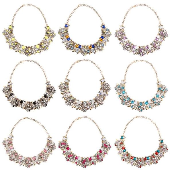 chokers women gift luxury exaggerated wedding jewlery pendant necklace big collar rhinestone bib crystal, Golden;silver
chokers women gift luxury exaggerated wedding jewlery pendant necklace big collar rhinestone bib crystal, Golden;silver