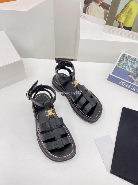 dress shoes hollow out flat sandals women's summer fashion leather roman shoes, Black
dress shoes hollow out flat sandals women's summer fashion leather roman shoes, Black