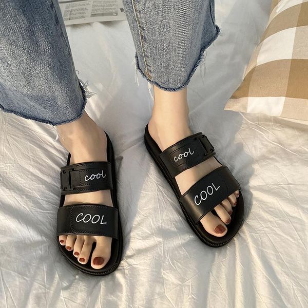 slippers summer fashion women's outdoor solid color non-slip letters decoration daily shopping lightweight shoes u24-79, Black
slippers summer fashion women's outdoor solid color non-slip letters decoration daily shopping lightweight shoes u24-79, Black