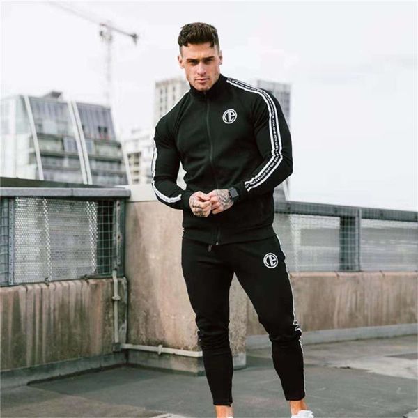 men's tracksuits autumn winter hoodies suits long sleeve zipper patchwork coats+small leg trouser classic style jogger sportswear, Gray
men's tracksuits autumn winter hoodies suits long sleeve zipper patchwork coats+small leg trouser classic style jogger sportswear, Gray