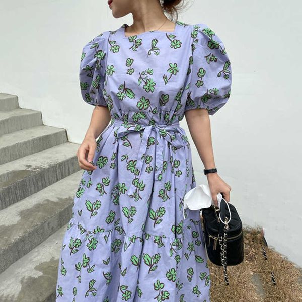 women's knits & tees korean floral printed dress women o neck short puff sleeve summer dresses slim waist lace up casual fashion, White
women's knits & tees korean floral printed dress women o neck short puff sleeve summer dresses slim waist lace up casual fashion, White