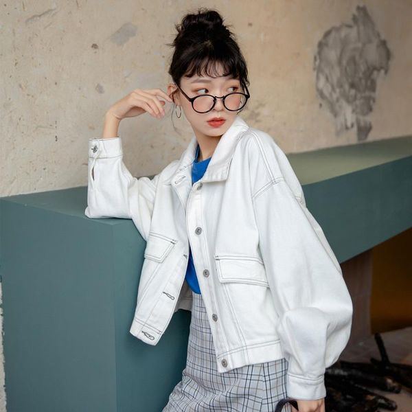 women's jackets white jean jacket women denim amerikan spring autumn streetwear colorful harajuku chaqueta mujer bg50jk, Black;brown
women's jackets white jean jacket women denim amerikan spring autumn streetwear colorful harajuku chaqueta mujer bg50jk, Black;brown