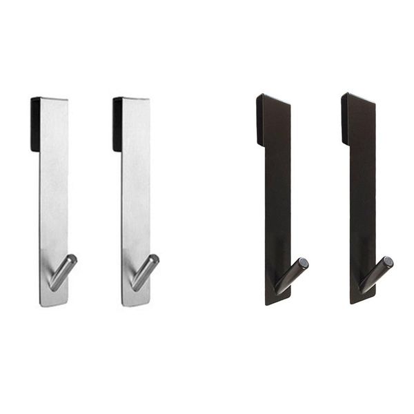 hooks & rails 2 pieces of stainless steel bathroom glass door rear punch-back-hanging single hook detachable hanger
hooks & rails 2 pieces of stainless steel bathroom glass door rear punch-back-hanging single hook detachable hanger