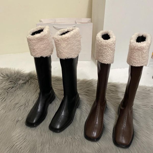 boots brand women's shoes med heel boots-women clogs platform winter footwear zipper fashion 2021 rubber over-the-knee cotton fa, Black
boots brand women's shoes med heel boots-women clogs platform winter footwear zipper fashion 2021 rubber over-the-knee cotton fa, Black