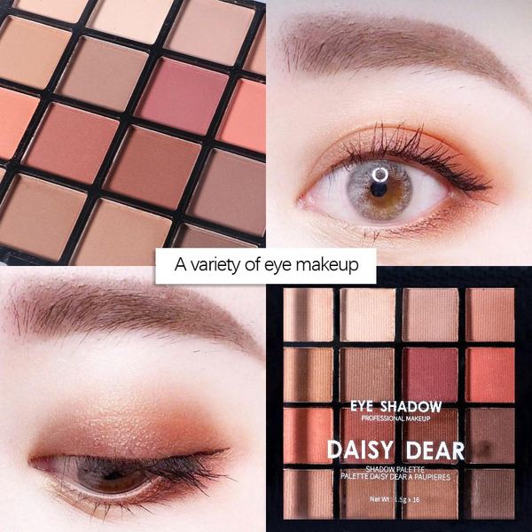 eye shadow daisy dear 16 colors eyeshadow palette shell desert gold sunshine orange galaxy gray matte tray tslm1
eye shadow daisy dear 16 colors eyeshadow palette shell desert gold sunshine orange galaxy gray matte tray tslm1