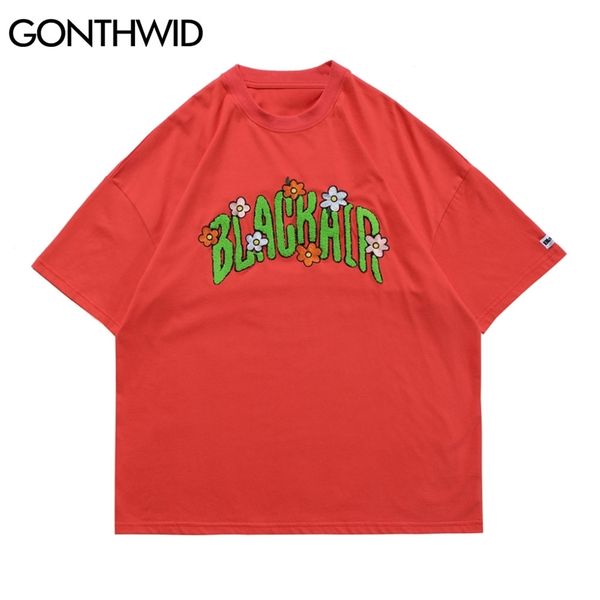 hip hop t-shirts streetwear embroidery flowers patch oversized tshirts fashion harajuku short sleeve cotton tees 210602, White;black
hip hop t-shirts streetwear embroidery flowers patch oversized tshirts fashion harajuku short sleeve cotton tees 210602, White;black