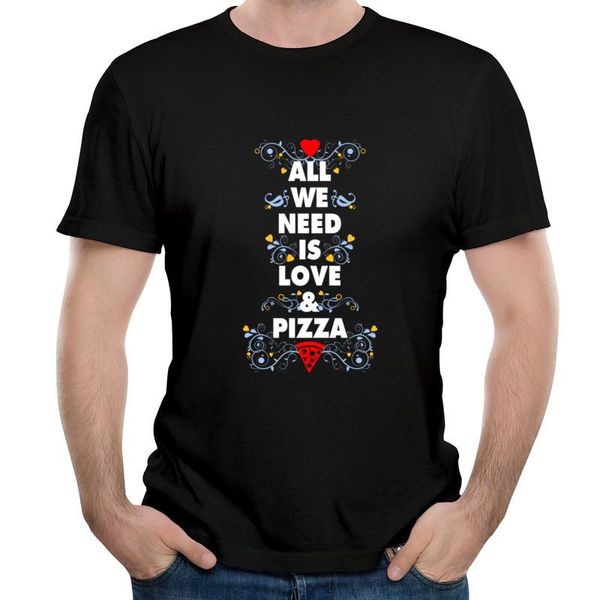 men's t-shirts all we need is love and pizza comfortable plain t shirt est summer loose tshirts oversized fitted t-shirt hipster, White;black
men's t-shirts all we need is love and pizza comfortable plain t shirt est summer loose tshirts oversized fitted t-shirt hipster, White;black