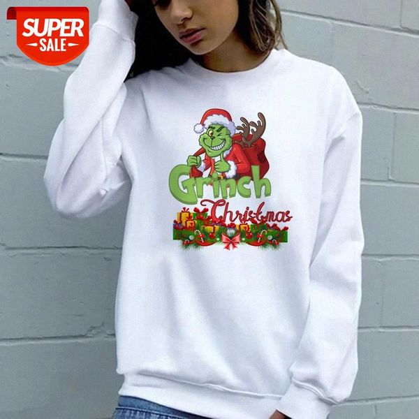 zn38423 women's the grinch green hair monster round neck sweater christmas gift print long sleeve #2b2j, Black
zn38423 women's the grinch green hair monster round neck sweater christmas gift print long sleeve #2b2j, Black