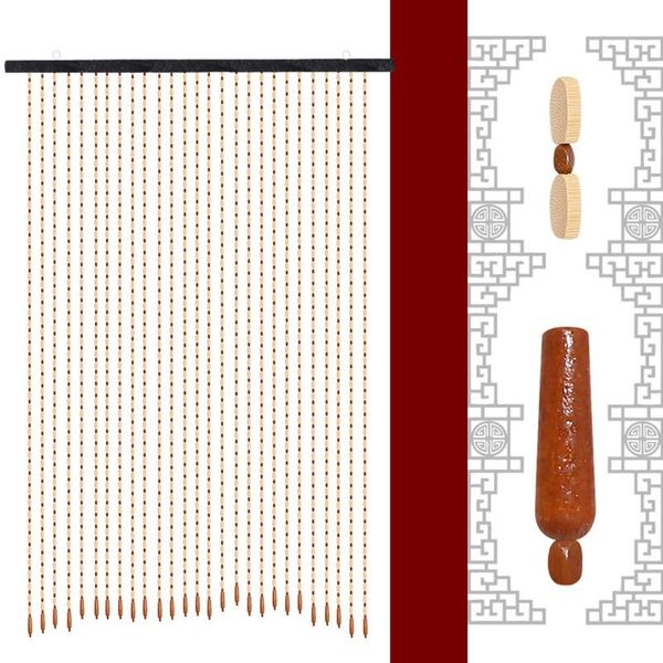 curtain & drapes 90x175cm 27 line wooden beads screen handmade string beans blinds for door entrance living room venster gate divider
curtain & drapes 90x175cm 27 line wooden beads screen handmade string beans blinds for door entrance living room venster gate divider
