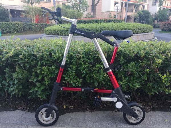 8-inch folding bicycle inflatable wheel abike ultra-light portable installation bikes
8-inch folding bicycle inflatable wheel abike ultra-light portable installation bikes
