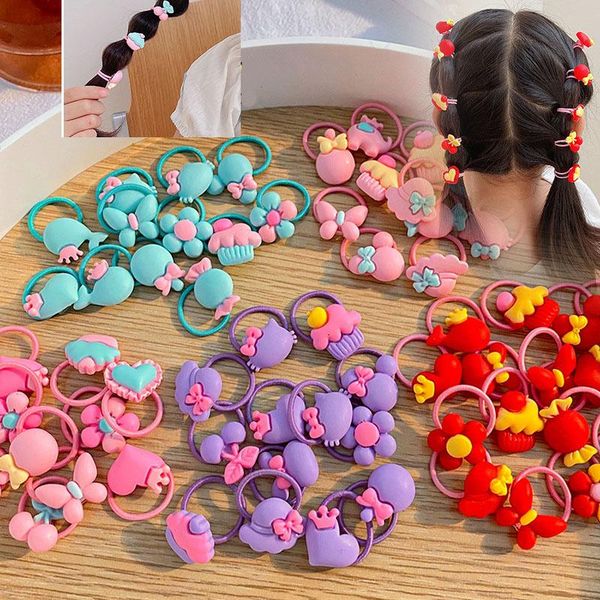 hair accessories 10pcs/set girls basic elastic bands rope baby kids mini heart fruit flower rubber ring ties scrunchies, Slivery;white
hair accessories 10pcs/set girls basic elastic bands rope baby kids mini heart fruit flower rubber ring ties scrunchies, Slivery;white