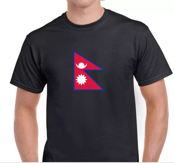 Flag of Nepal Tee Shirt Asian Himalayan Kathmandu Nepalese Pride Black T-shirt, White;black
Flag of Nepal Tee Shirt Asian Himalayan Kathmandu Nepalese Pride Black T-shirt, White;black