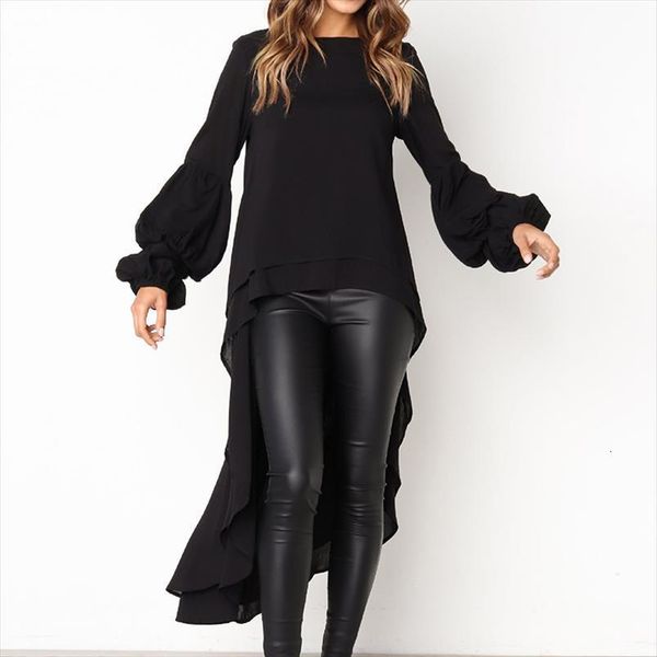 ruffles loose long sleeve autumn women shirts lantern chiffon casual plus size womens, White
ruffles loose long sleeve autumn women shirts lantern chiffon casual plus size womens, White