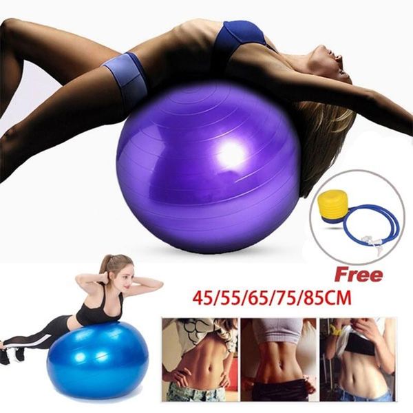 yoga ball with pump gym balanced fitness massage sport workout relieve pain balls training tool 45cm 55cm 65cm 75cm
yoga ball with pump gym balanced fitness massage sport workout relieve pain balls training tool 45cm 55cm 65cm 75cm