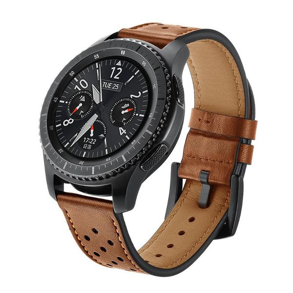 watch bands 22mm leather breathable strap for samsung galaxy 3 45mm/46mm/gear s3 watchband classic bracelet huawei gt 2 46mm belt, Black;brown
watch bands 22mm leather breathable strap for samsung galaxy 3 45mm/46mm/gear s3 watchband classic bracelet huawei gt 2 46mm belt, Black;brown
