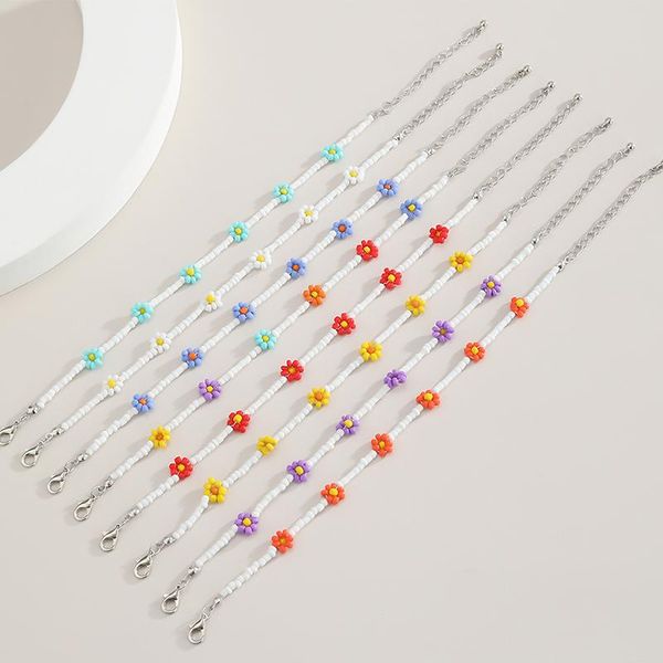 anklets 1pcs boho handmade beaded beach anklet women adjustable bracelet gifts fashion jewelry, Red;blue
anklets 1pcs boho handmade beaded beach anklet women adjustable bracelet gifts fashion jewelry, Red;blue