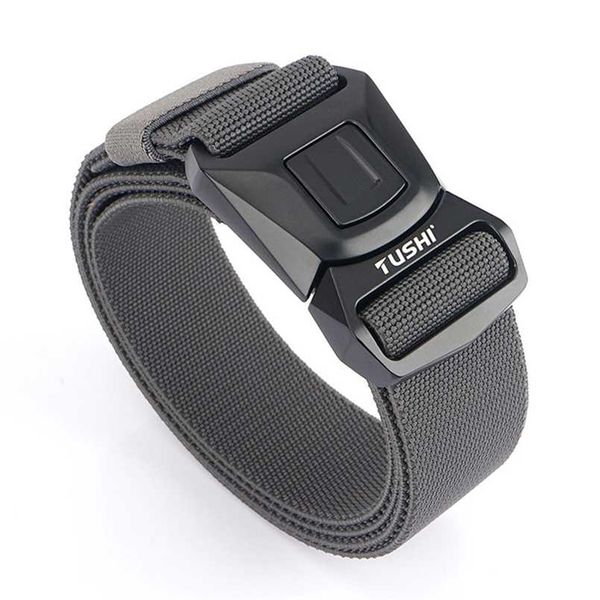 elastic mens belts zinc alloy pluggable buckle tactical belts durable comfortable nylon adjustable male jeans belt 220125, Black;brown
elastic mens belts zinc alloy pluggable buckle tactical belts durable comfortable nylon adjustable male jeans belt 220125, Black;brown