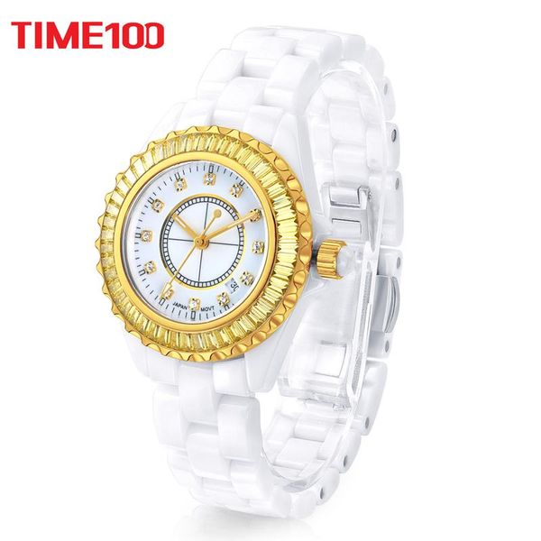wristwatches time100 luxury women ceramic watches brand fashion calendar precision strap diamond ladies waterproof quartz watch cale, Slivery;brown
wristwatches time100 luxury women ceramic watches brand fashion calendar precision strap diamond ladies waterproof quartz watch cale, Slivery;brown