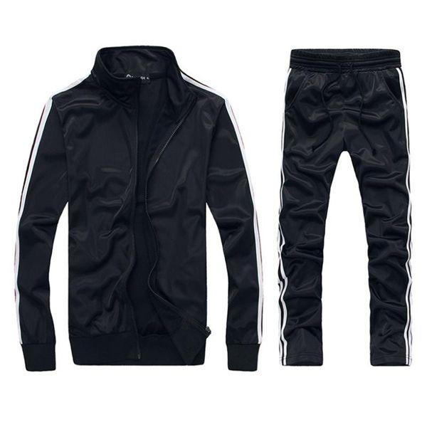 tracksuit men striped 2020 men's solid sets casual sports autumn mens sportswear zipper hoodie+pants training suit, Gray
tracksuit men striped 2020 men's solid sets casual sports autumn mens sportswear zipper hoodie+pants training suit, Gray