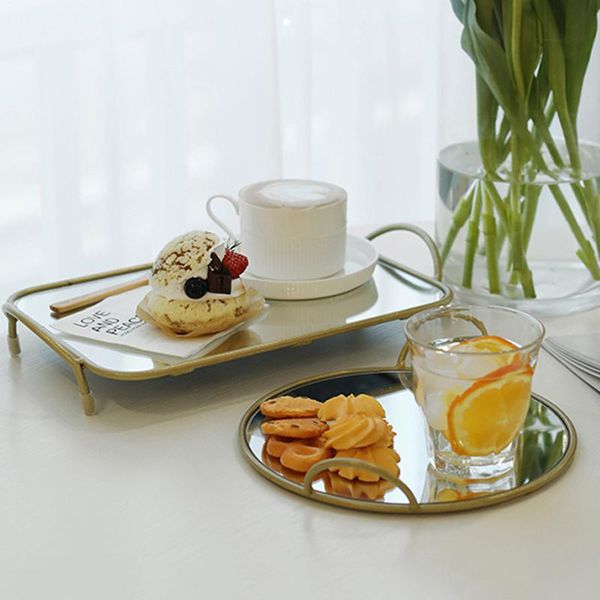 dishes & plates brass color mirror tray european-style binaural storage home deskliving room decoration accessories
dishes & plates brass color mirror tray european-style binaural storage home deskliving room decoration accessories