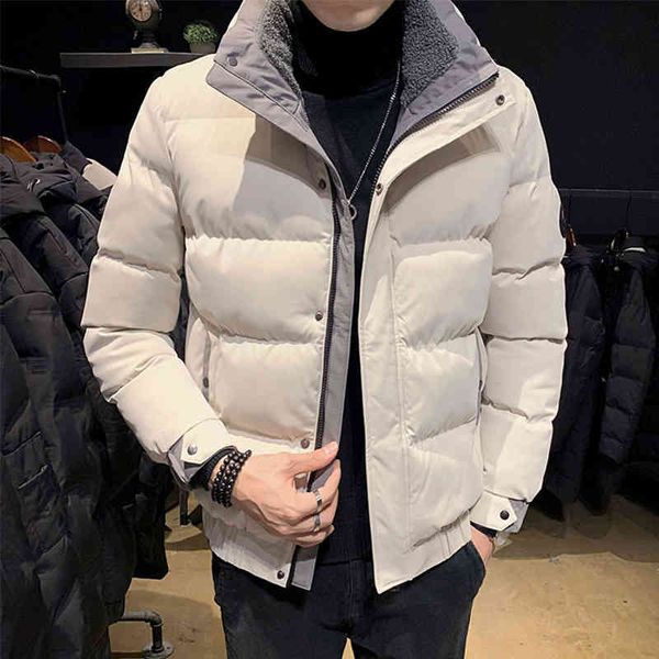 cotton thickened 2021 new trend down cotton padded et cloth brand autumn and winter men's coat, Black
cotton thickened 2021 new trend down cotton padded et cloth brand autumn and winter men's coat, Black