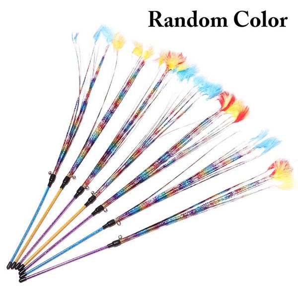 fake feather kitten teaser toy funny interactive pet wand cat for cats colorful toys training
fake feather kitten teaser toy funny interactive pet wand cat for cats colorful toys training