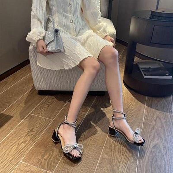 dress shoes 2021 summer brand women sandal star style crystal ladeis derss bowknot gladiator sandals, Black
dress shoes 2021 summer brand women sandal star style crystal ladeis derss bowknot gladiator sandals, Black