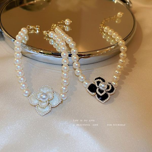 pendant necklaces small fragrance elegant pearl mountain camellia flower bracelet ins net red simple fashion hand jewelry women, Silver
pendant necklaces small fragrance elegant pearl mountain camellia flower bracelet ins net red simple fashion hand jewelry women, Silver
