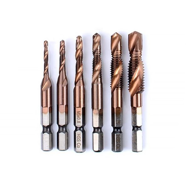 hand tools 7xea multifunctional metric spiral groove taps m35 cobalt plating and super-industrial tiain (1 set) titanium coated
hand tools 7xea multifunctional metric spiral groove taps m35 cobalt plating and super-industrial tiain (1 set) titanium coated