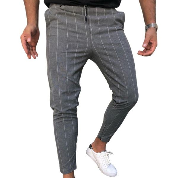 men's pants vicabo casual slim fit striped zipper feet trousers fomal bottoms summer ropa para hombre for men, Black
men's pants vicabo casual slim fit striped zipper feet trousers fomal bottoms summer ropa para hombre for men, Black