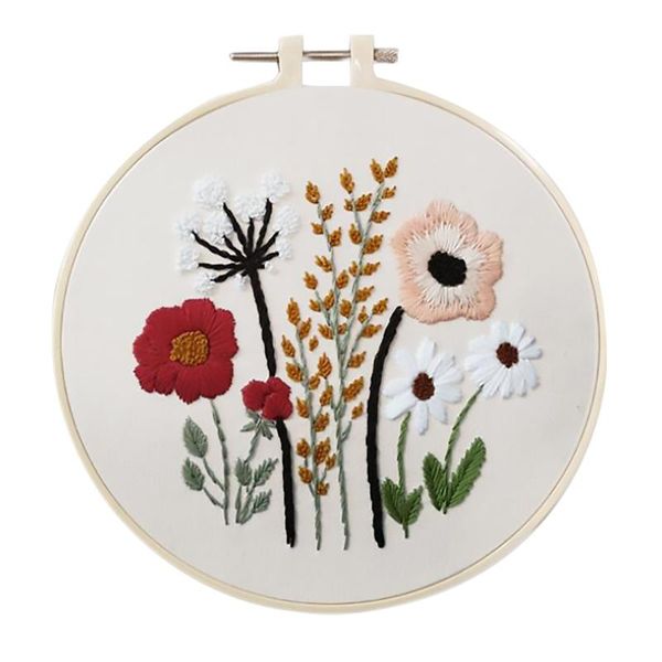 starter diy embroidery flower plants handwork needlework for beginner cross stitch kit ribbon painting threads tools n50 other arts and craf
starter diy embroidery flower plants handwork needlework for beginner cross stitch kit ribbon painting threads tools n50 other arts and craf