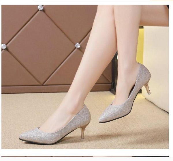 dress shoes 2021 spring and autumn high fine heel pointed end women's big size 34--42, Black
dress shoes 2021 spring and autumn high fine heel pointed end women's big size 34--42, Black