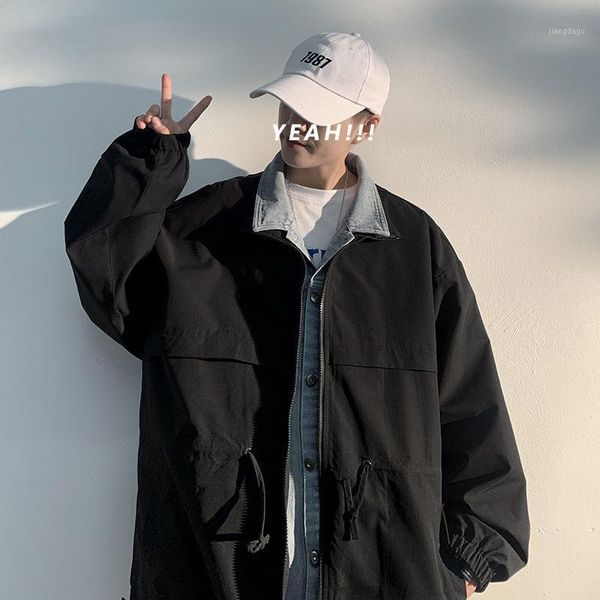 men's denim lining streetwear casual bomber jackets military fashion coats clothes solid color windbreaker plus size m-5xl, Black;brown
men's denim lining streetwear casual bomber jackets military fashion coats clothes solid color windbreaker plus size m-5xl, Black;brown