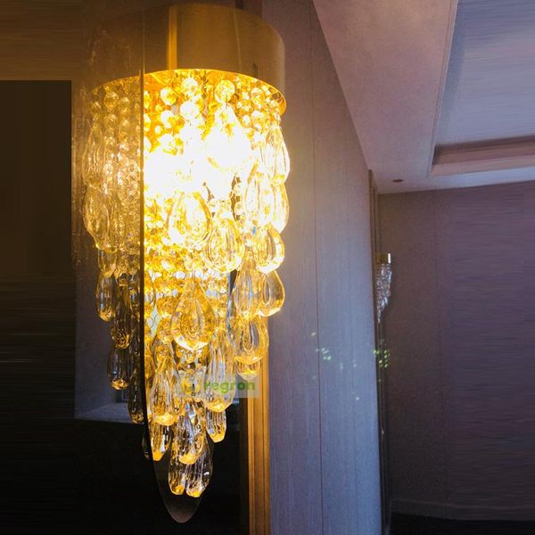 wall lamp vestibule gold crystal drop light bedside led lights stainless steel sconce living room el
wall lamp vestibule gold crystal drop light bedside led lights stainless steel sconce living room el