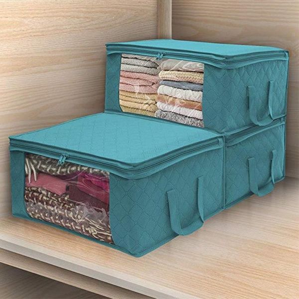 3pcs non woven container packing foldable home clear window clothing storage bag travel quilt organizer large capacity bedding & wardrobe
3pcs non woven container packing foldable home clear window clothing storage bag travel quilt organizer large capacity bedding & wardrobe