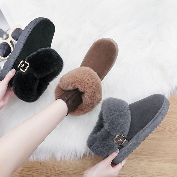 boots snow female short tube 2021 winter korean version of the wild student cotton shoes women plus velvet warm, Black
boots snow female short tube 2021 winter korean version of the wild student cotton shoes women plus velvet warm, Black