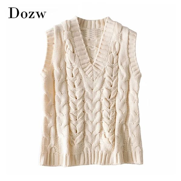 women chic lace up knitted vest sweater v neck sleeveless fashion twist female casual waistcoat sweaters 210515, Black;white
women chic lace up knitted vest sweater v neck sleeveless fashion twist female casual waistcoat sweaters 210515, Black;white