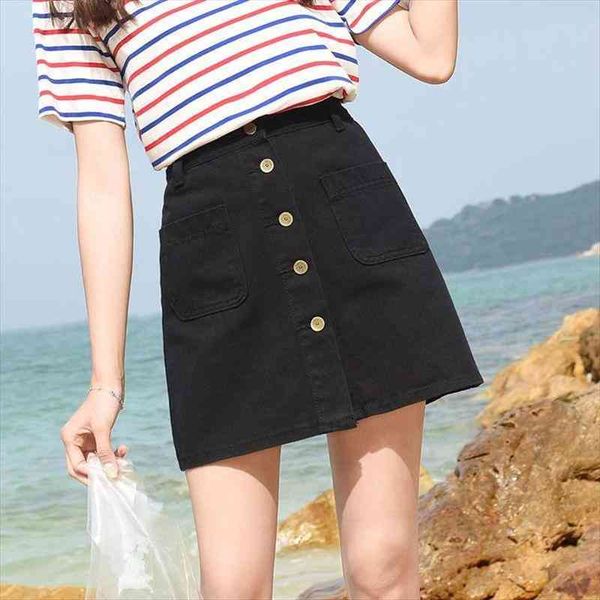 ins fashion on summer women ladies casual short mini denim skirt jupe faldas femme korean button aline jean skirts, Black
ins fashion on summer women ladies casual short mini denim skirt jupe faldas femme korean button aline jean skirts, Black