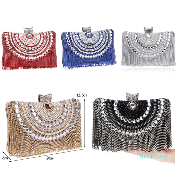 women luxurys designers bags handbag fashion tassel clutch diamonds beaded metal evening bags chain shoulder messeng
women luxurys designers bags handbag fashion tassel clutch diamonds beaded metal evening bags chain shoulder messeng