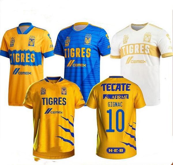 21/22 7 star naul tigres home soccer jerseys 2021 away gignac camiseta de foot maillot shirt third football uniform, Black;yellow
21/22 7 star naul tigres home soccer jerseys 2021 away gignac camiseta de foot maillot shirt third football uniform, Black;yellow